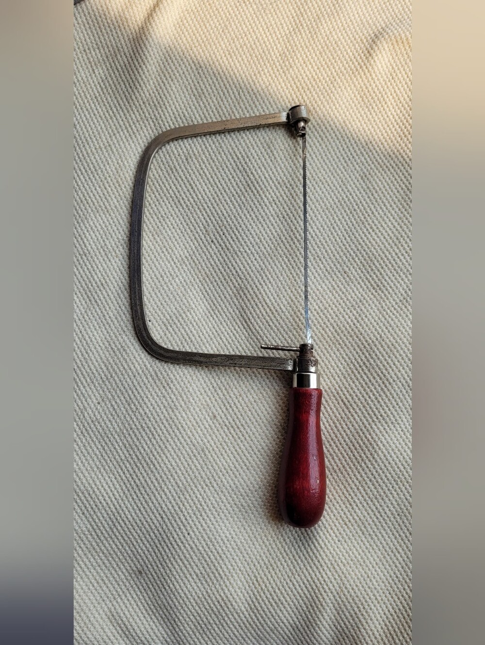 Men's Accessories - Classic Red Wood Handle Saw Frame